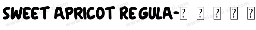 Sweet Apricot Regula字体转换